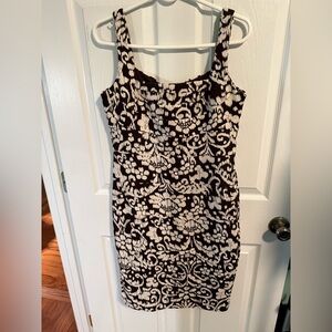 Cute brown and cream dress by Sangria size 10